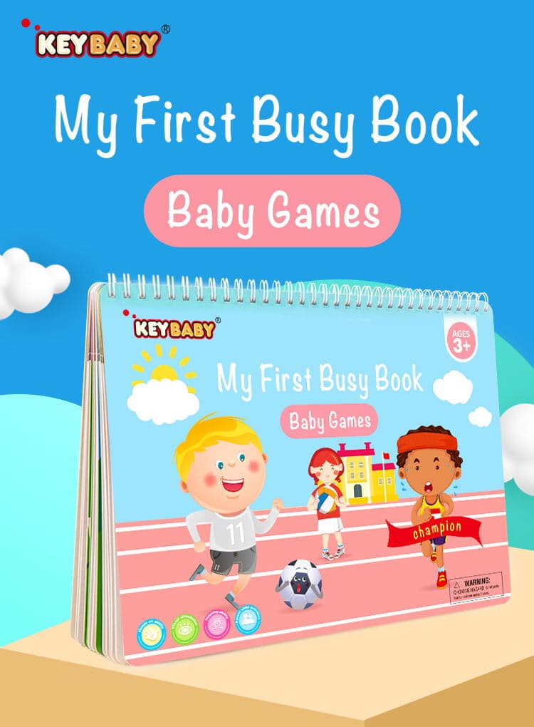 My First Busy Book – Baby Games — imagem 1