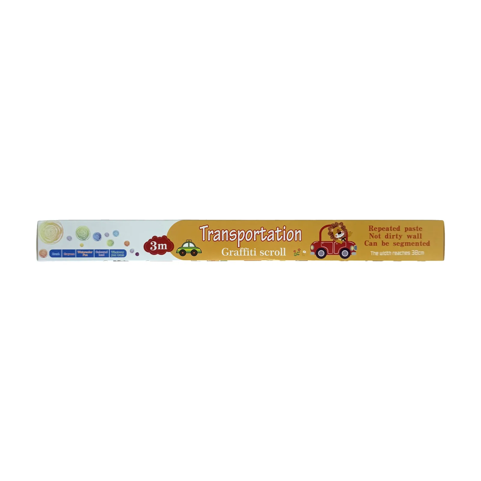 Papel de Colorir Gigante – Transportes
