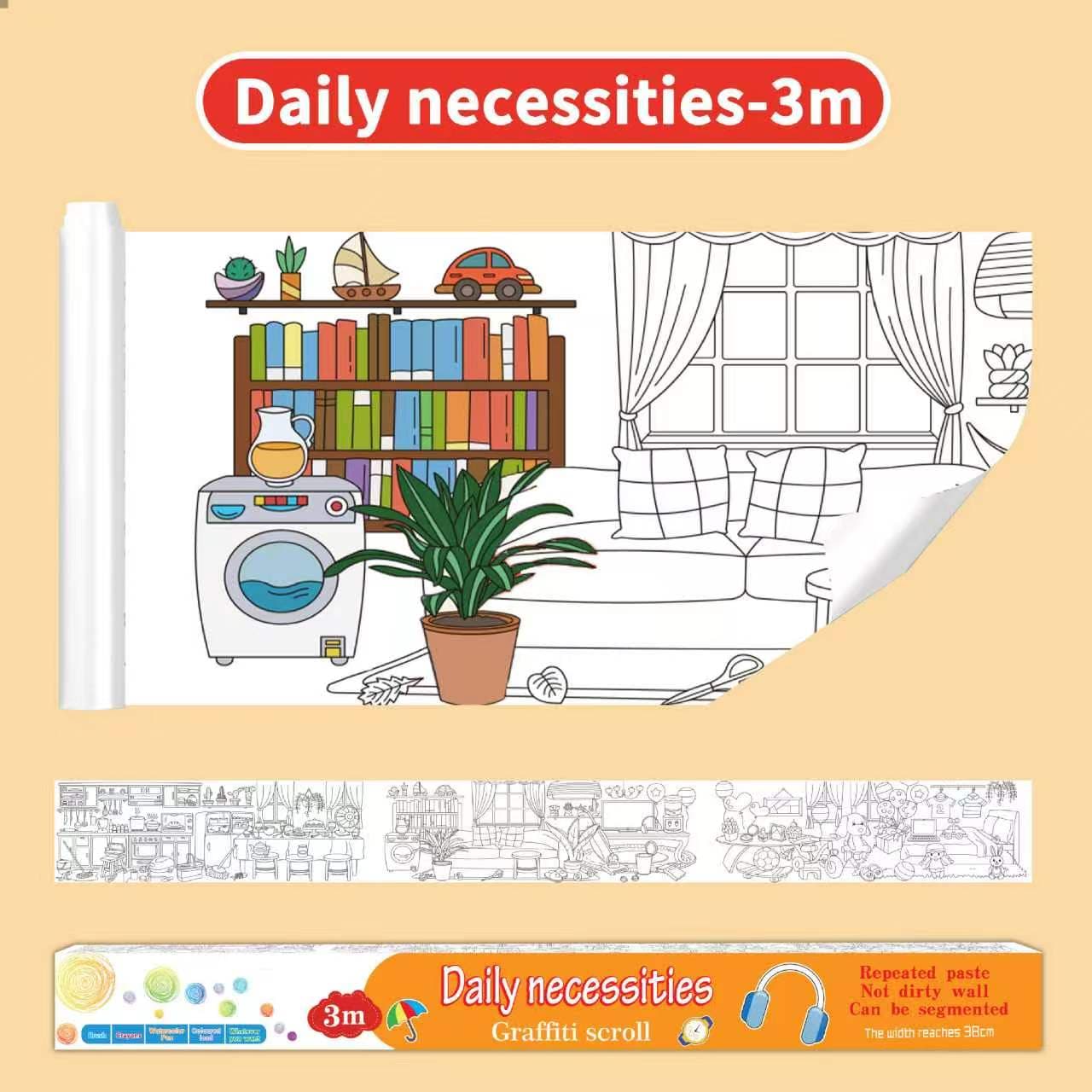 Graffiti Scroll – Daily Necessities — imagem 1