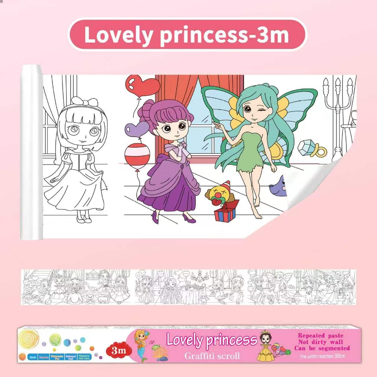 Graffiti Scroll – Princess — imagem 1