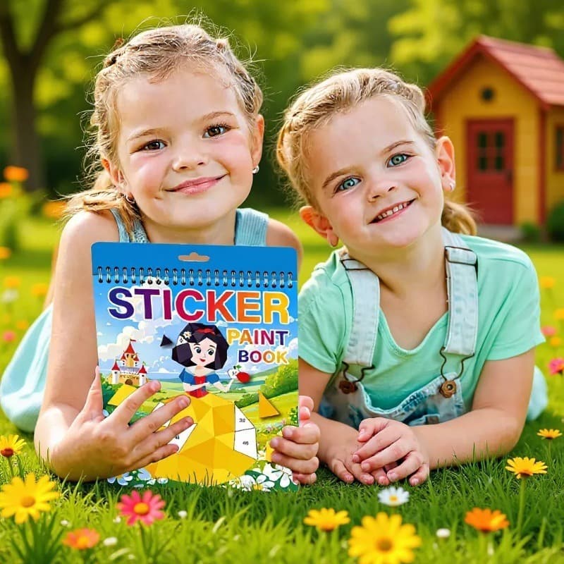 Sticker Puzzle Painting – Tipo 4, Estilo 1 — imagem 1