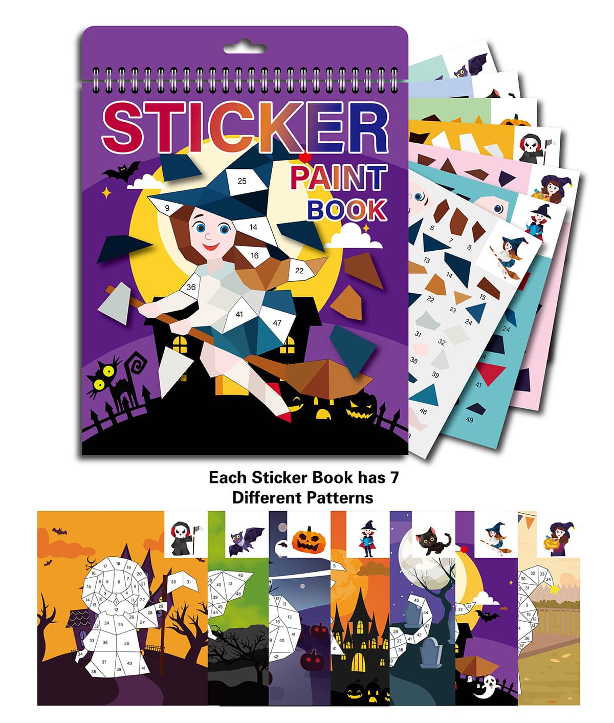 Sticker Puzzle Painting – Tipo 4, Estilo 3 — imagem 1